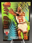 Michael Jordan 1997-98 Skybox Z Force Basketball Card #23 Chicago Bulls - 848
