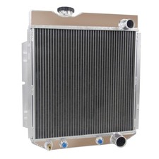 3 Row Aluminum Radiator for Ford 64-66 Mustang, 60-65 Falcon Comet L6 V8