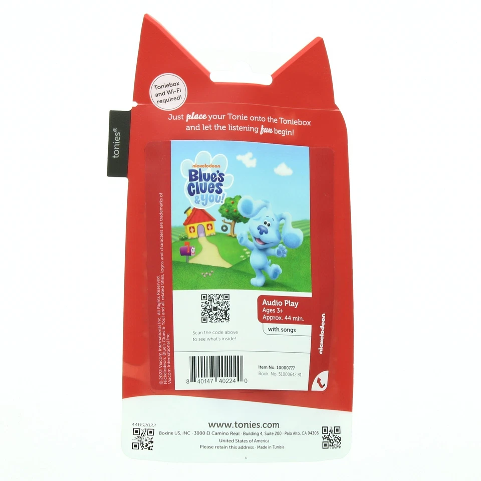 Figura Tonies Blues Clues and You Audio Play 3 historias, canción temática, 57 min Foto 2 de 2
