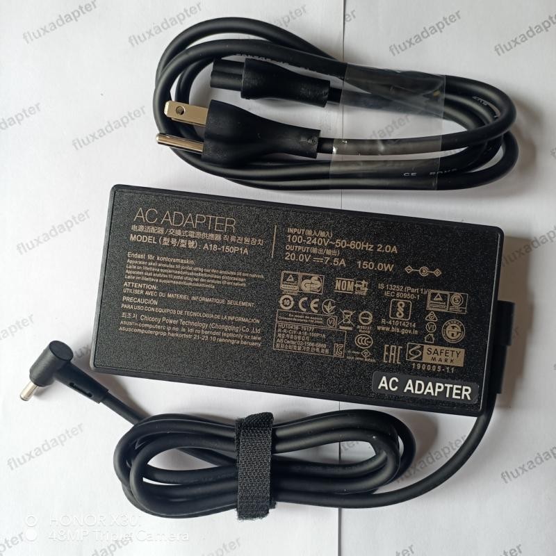Genuine 150W Charger A18-150P1A For ASUS Zenbook Pro 15 Pro 17 UM535 UX535 4.5mm