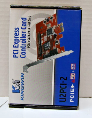 kingwin PCI Express Controller Card (PCIe eSATA/PATA KHost Card