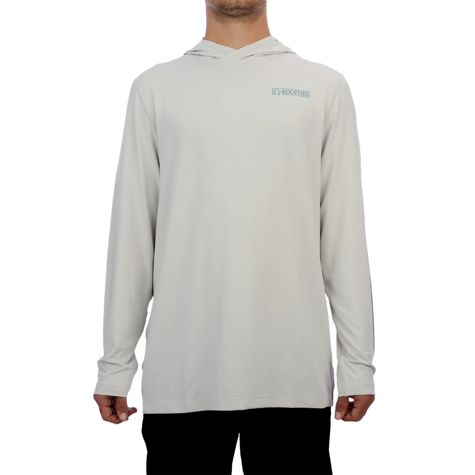 Camiseta G. Loomis Manga Larga Con Capucha Rendimiento Color - Gris Talla - XL (GTEESUNL... Foto 3 de 4