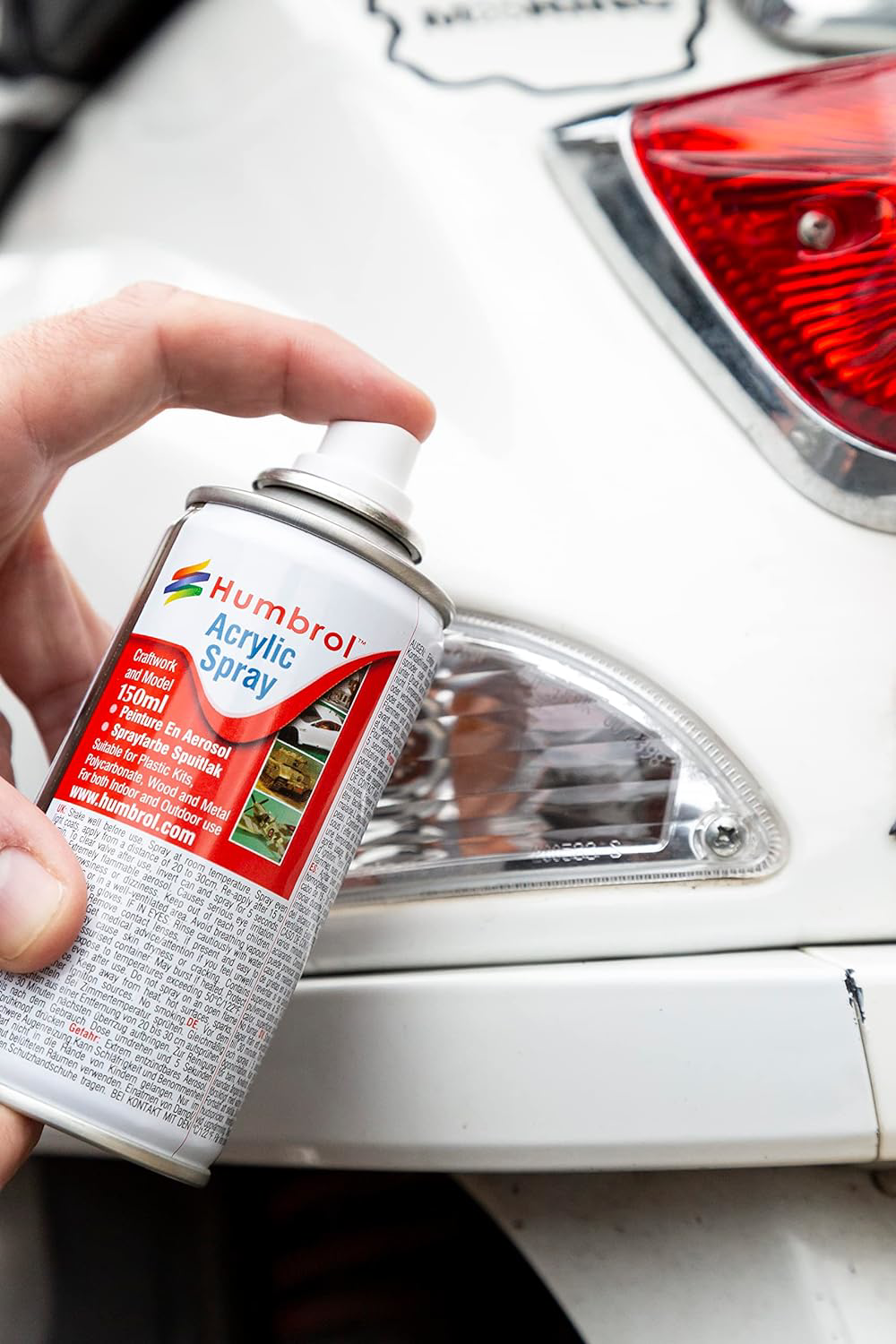 Humbrol AD6003 150ml Acrylic Spray Paint No. 3 Gloss Brunswick Green eBay