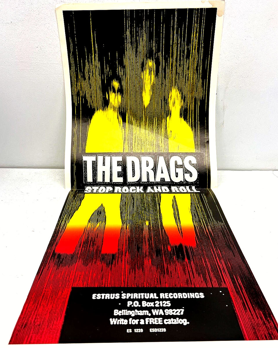 【LP】The Drags / Stop Rock And Roll The Drags Stop Rock And Roll 1997 Vinyl Estrus Records 1st