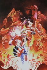 2000s FATAL FURY Poster 13" x 10.25" (33 x 26 cm) Terry Bogard, Mai Shiranui #60