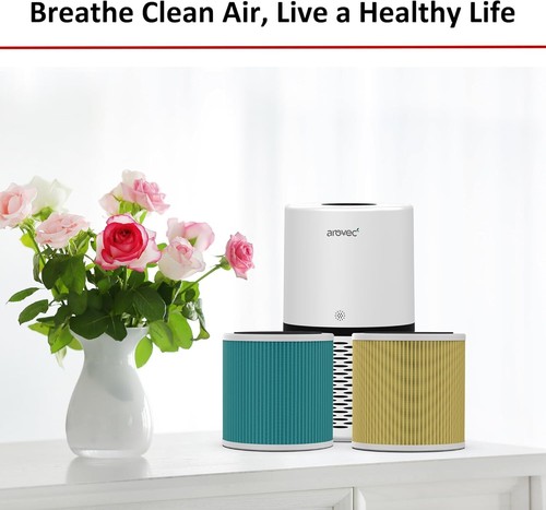 Arovec Air Purifier Replacement Filter, Home Allergy Filters, Activated Carbon - Picture 5 of 6