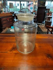 BARATTOLO VETRO FARMACIA EPOCA 900'