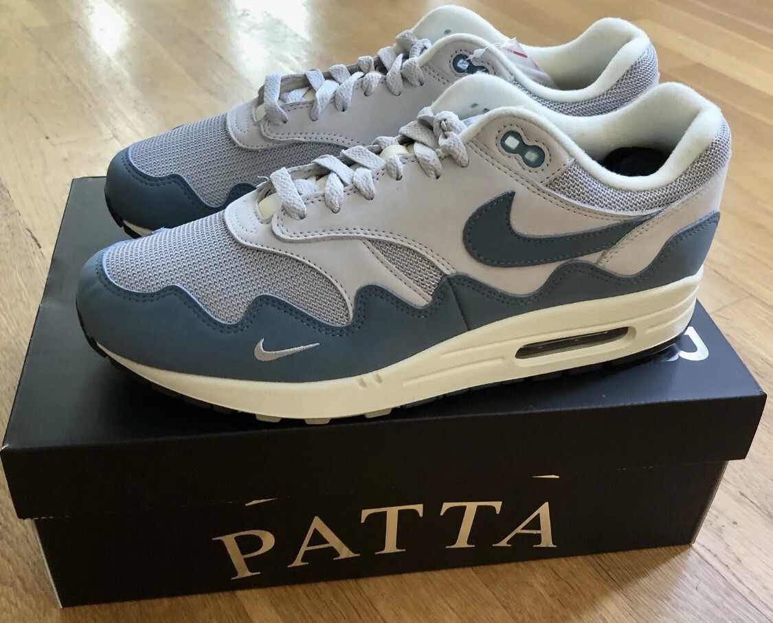 ★関税込★NIKE★Patta × Nike Air Max 1 Noise Aqua★23-30cm The Patta x Nike Air Max 1 