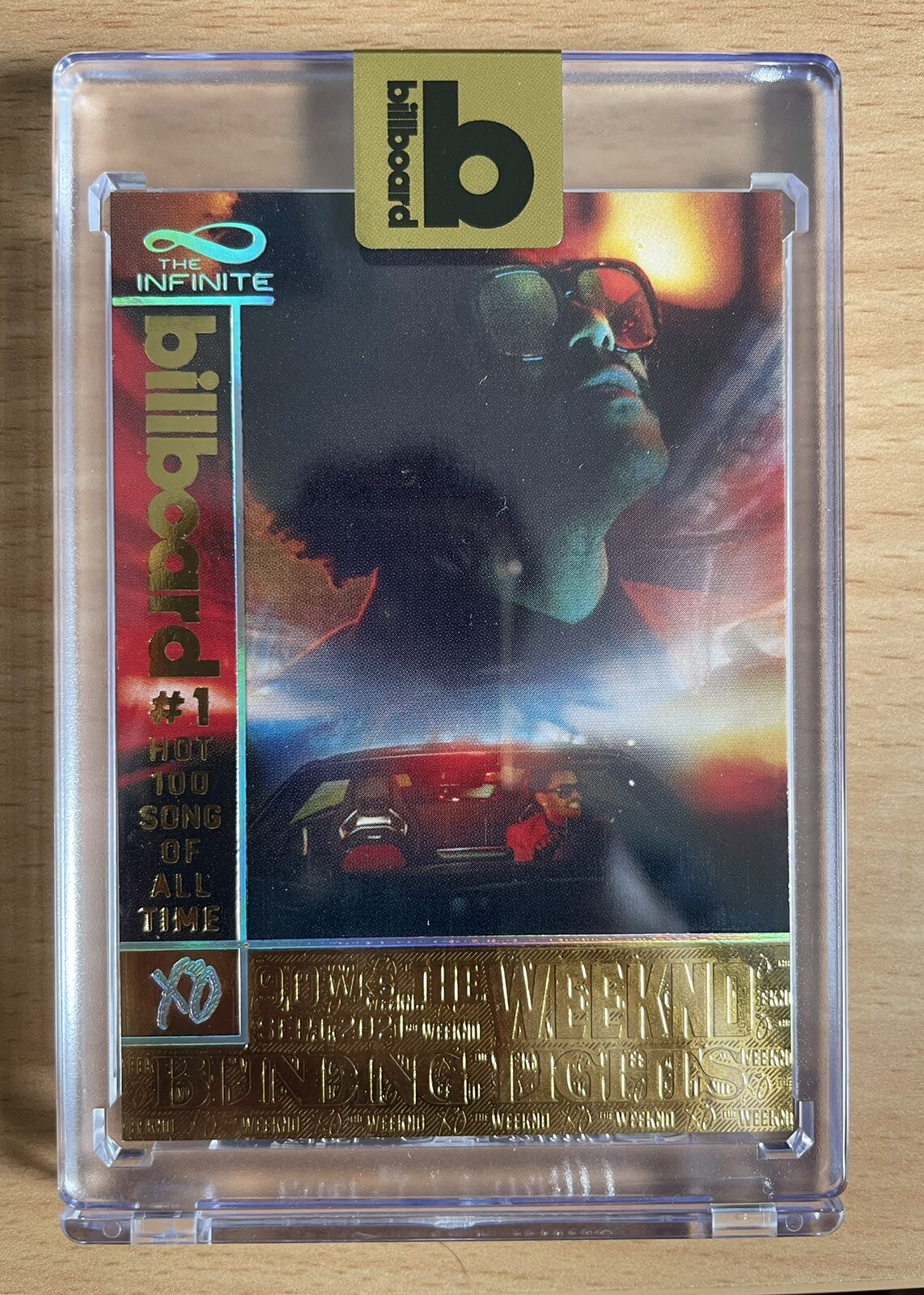 THE WEEKND 2021 Infinite Blinding Lights BILLBOARD Trading Card BB-BL1