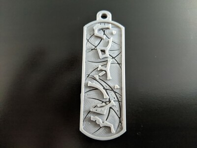 Stargate Adresse Schlüsselring Anhänger SG1 Modell Requisite Geschenk Atlantis SG-1 - 3D bedruckt