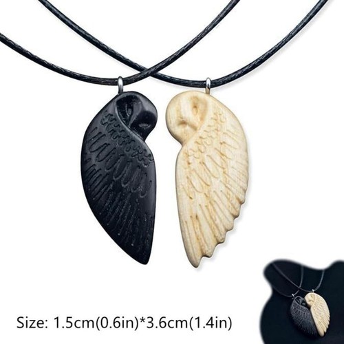 Animal Pattern Couple Necklace Deer Pendant Matching Necklace - Picture 2 of 15