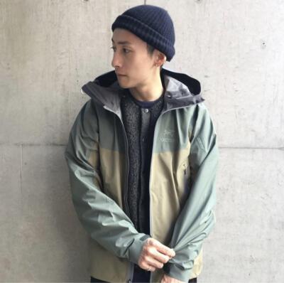 ARC'TERYX Beta SL x BEAMS Field Jacket Parka Green Multi Size-M