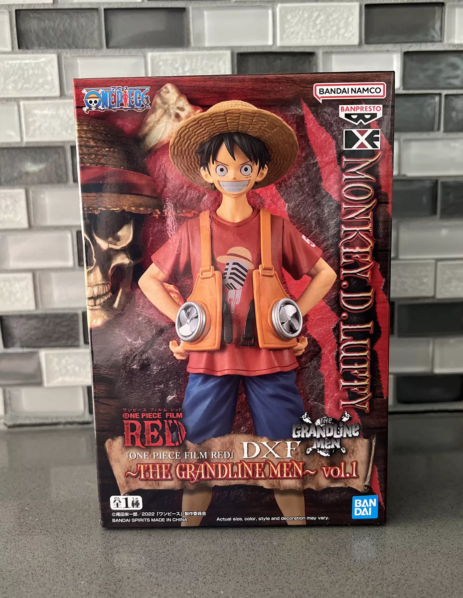 One Piece Film Red Monkey D Luffy Figure DXF The Grandline Men vol