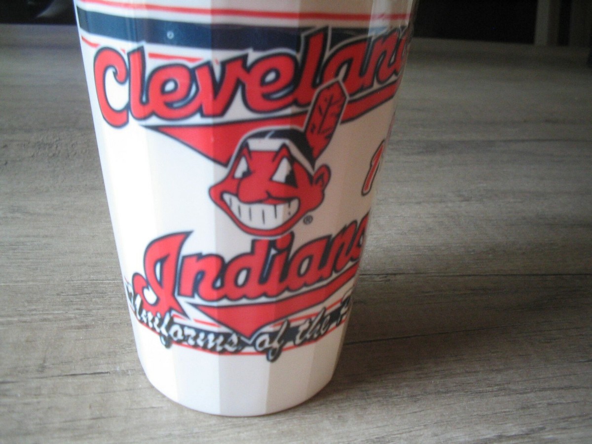 Chief Wahoo Cleveland Indians 1994 Plastic Tumblers 4 pack Cups