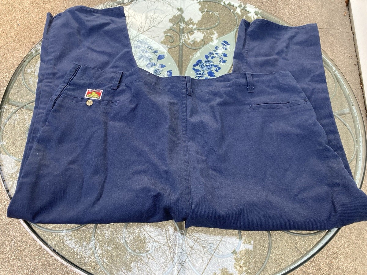 VTG Ben Davis Pants Original Bens Steel Blue 54 x 28 ? Skateboard