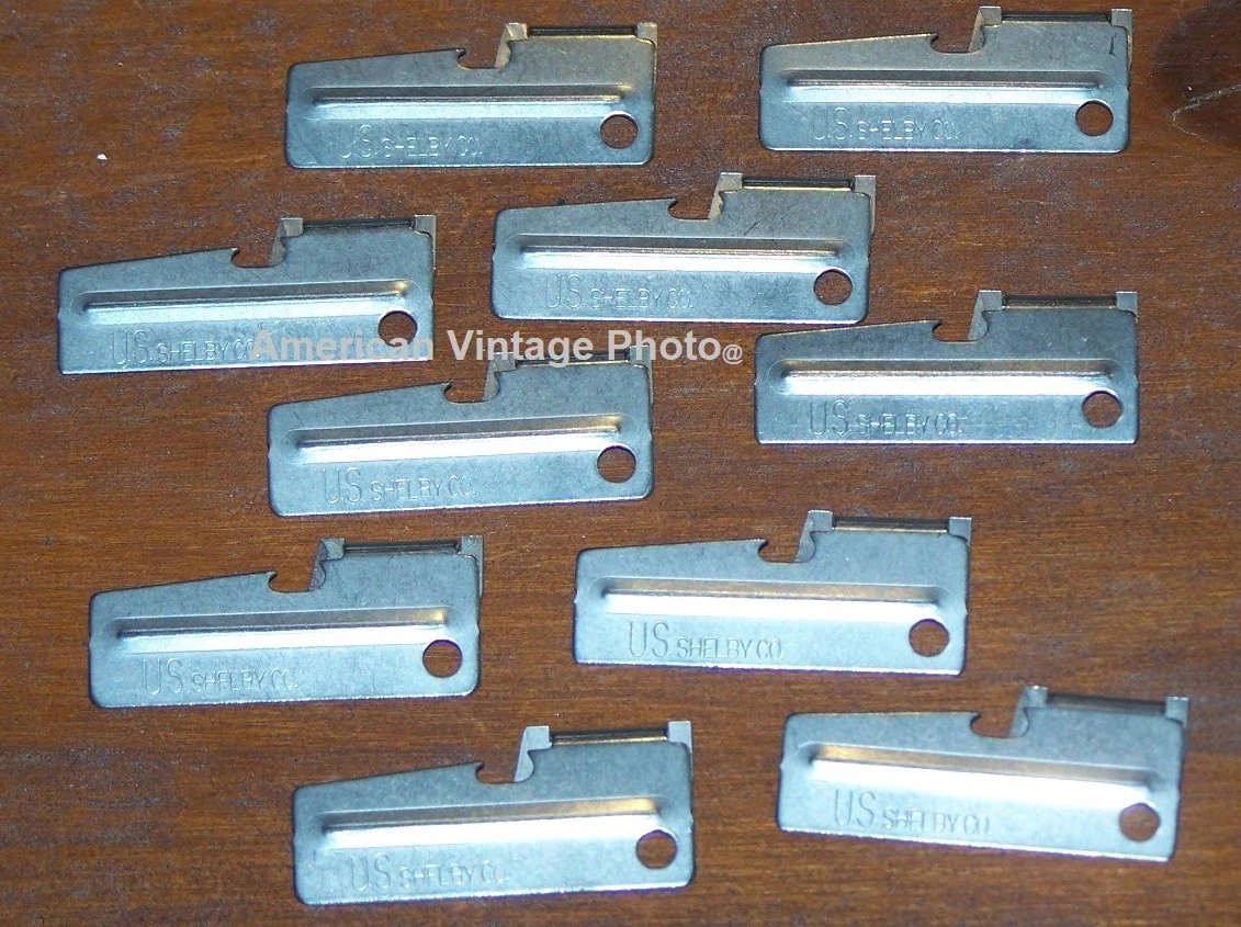 5 Pack Military P-38 Can Opener By Shelby Co USA - Stainless Steel, Lightweight For Camping & Hiking
