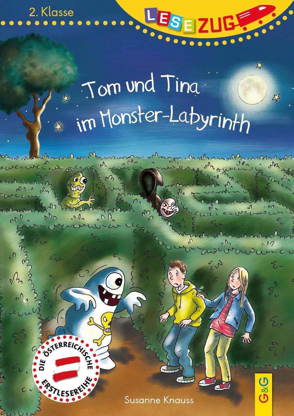 Thumbnail - Lesezug/2. Klasse: Tom Und Tina Monster-labyrinth | Susanne Knauss |
