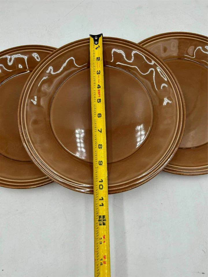 3) PLATOS DE CENA RACHAEL RAY CUCINA MARRÓN Foto 2 de 3