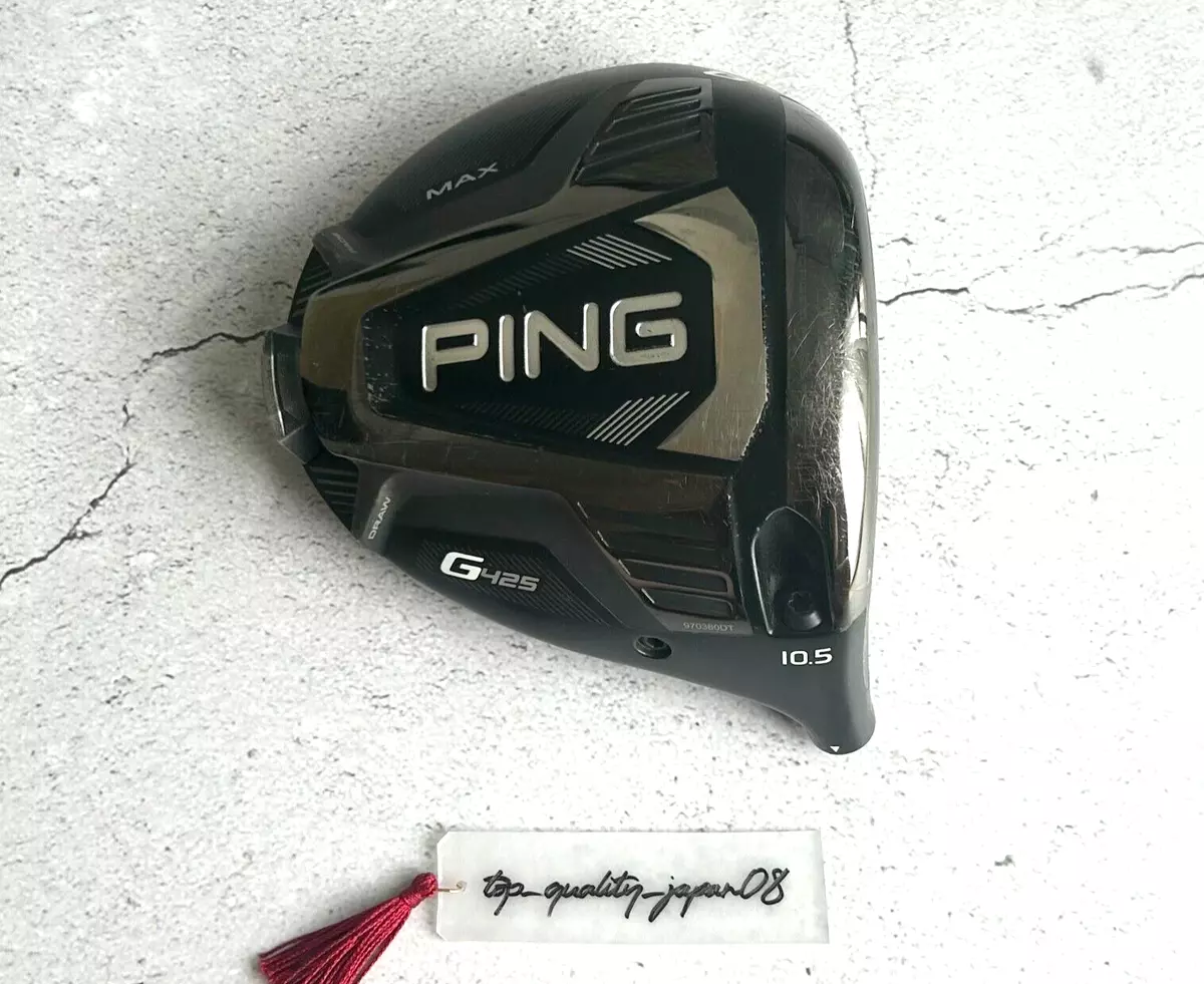 PING G425 MAX Right-handed 10.5 degree 1W Driver Head only Golf Used Fast  Ship