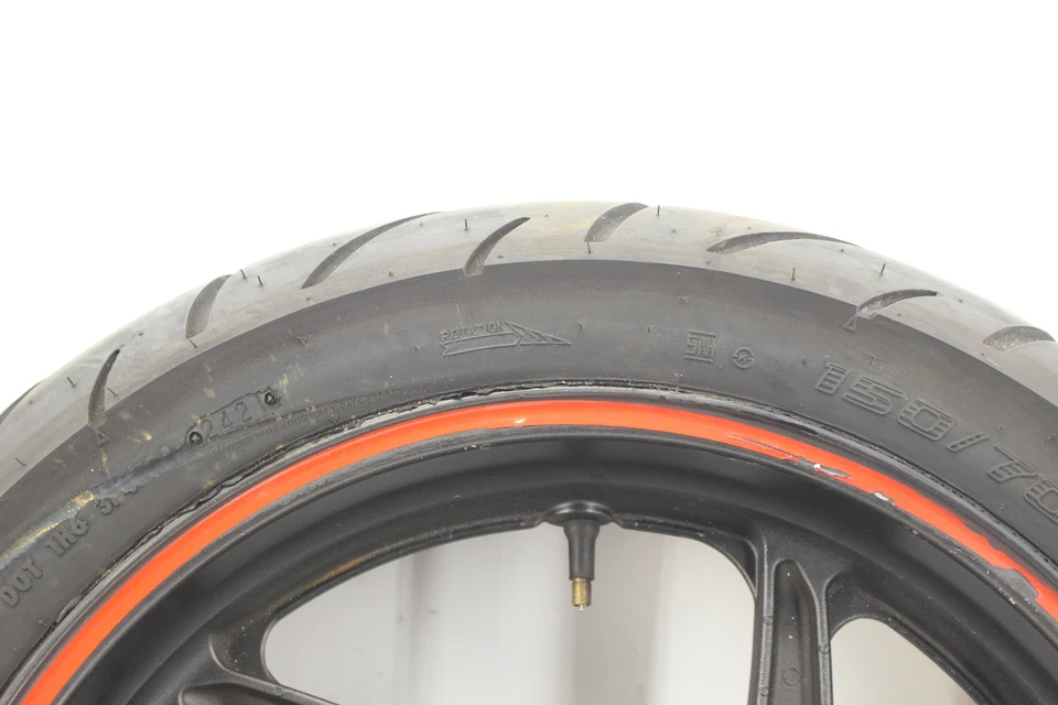 Honda Cbr300r 2015 OEM llanta trasera disco recto cubo de freno piñón Foto 4 de 4