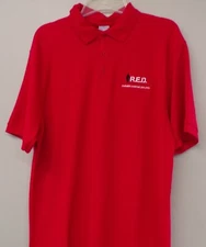RED Friday Remember Everyone Deployed Mens Embroidered Polo XS-6XL, LT-4XLT New