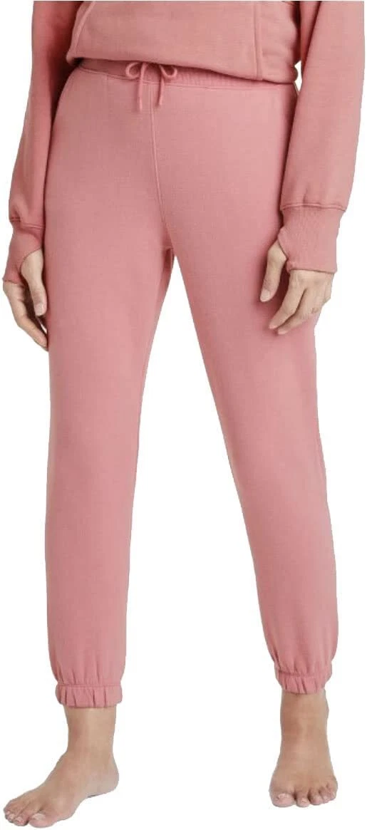 ALL IN MOTION Woman's High-Rise Cotton Blend, Fleece Jogger, Pants, Rose  Pink