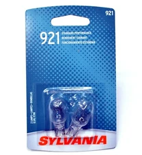 Sylvania Basic 921 17.9W Two Bulbs Back Up Reverse Light Replacement Plug Play