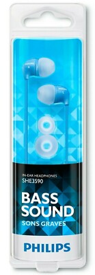 Philips Bass Sound In-Ear Kopfhörer SHE-3590BL Blau