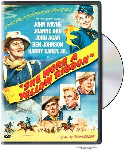 She Wore a Yellow Ribbon - DVD By John Wayne - VERY GOOD