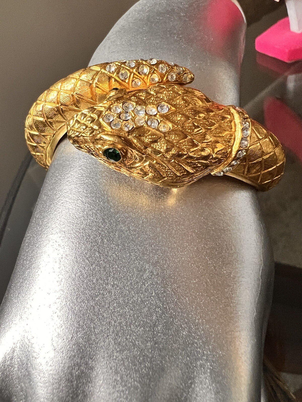 RARE VTG KJL watch Bangle - image 3