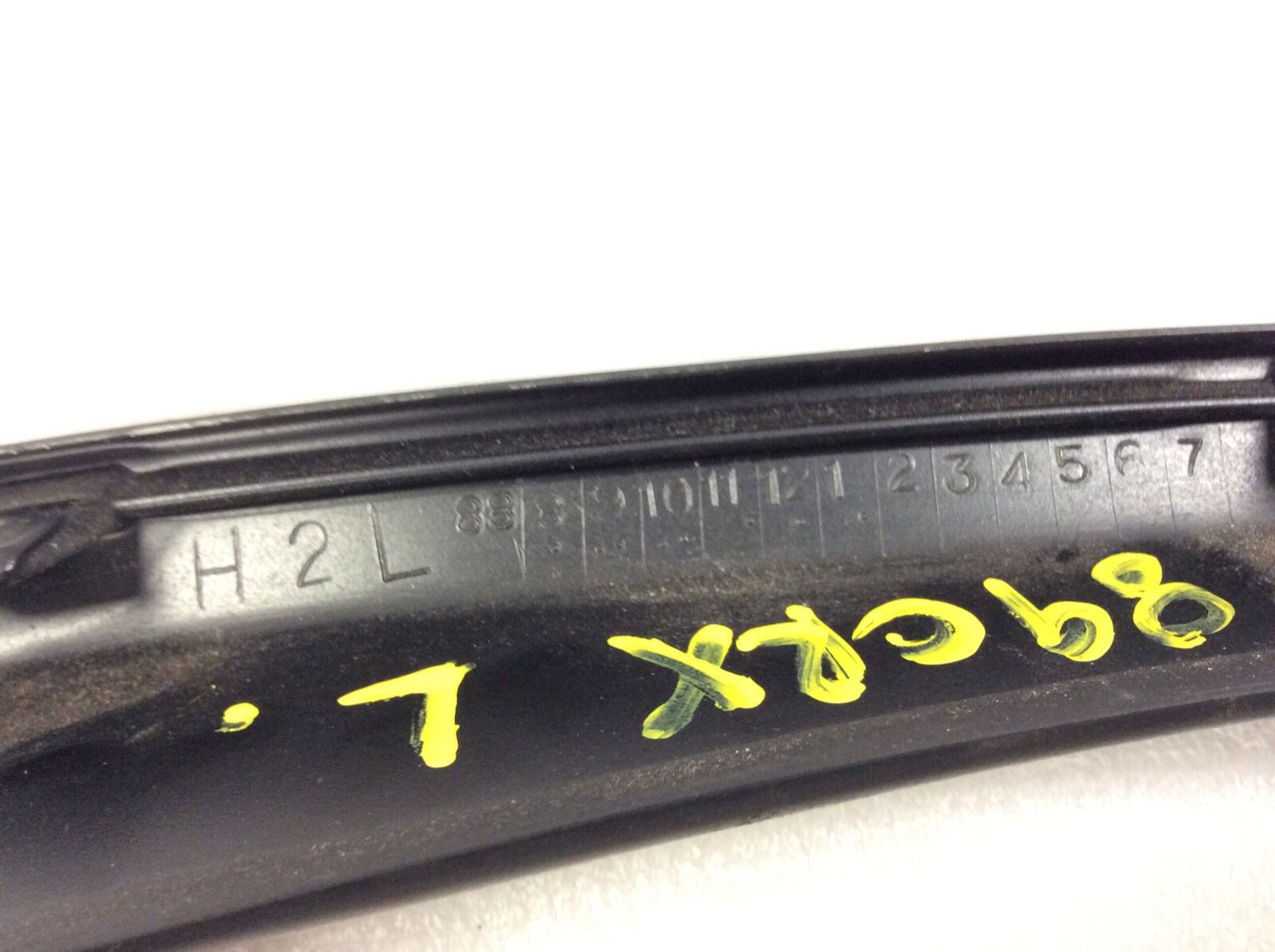 8991 Honda CRX Left Driver Door Sash Center Cover Garnish Molding Trim