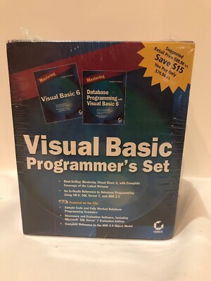 Visual Basic Programmer's Set by Evangelos Petroutsos Sealed Packaging