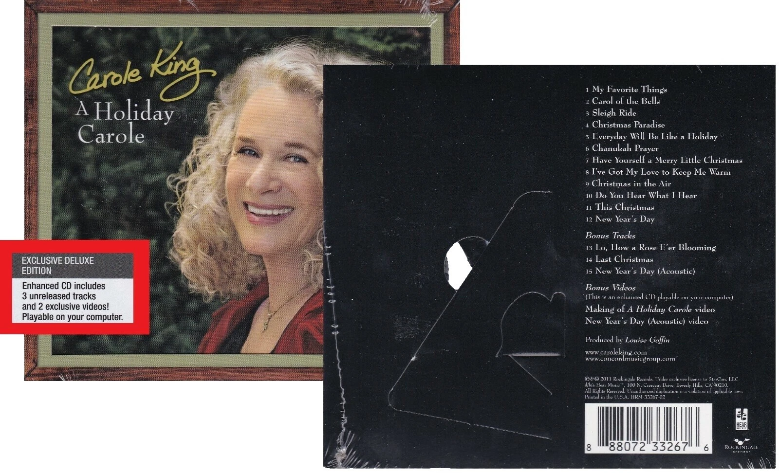 CDs de música de festas Carole King