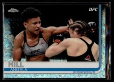 2019 Topps Chrome UFC MMA DIAMOND Refractor Hot Box #72 Angela Hill SP