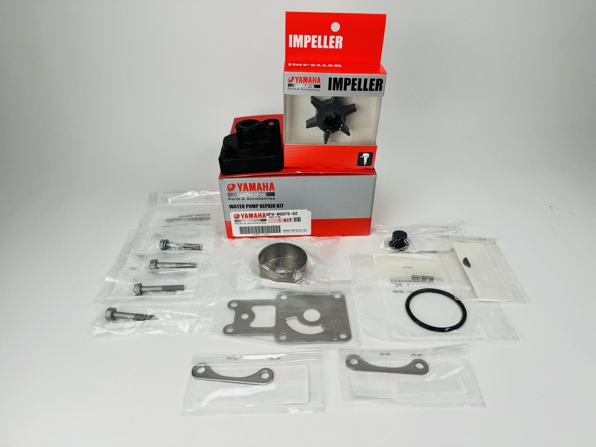 2ストローク25HP 30HP 2シリンダーボートモーター用ウォーターポンプ修理キット 689-W0078-A6 689-W0078 30HP-50HP-60HP  70HP 75HP 船外機用ウォーターポンプインペラー ウォーターポンプインペラーキット 船外機対応 2/4ストローク 150 175 200  250HP 18-3395 61A-W007 ... 船舶用部品 ウォーターポンプインペラーキット Ymh 2ストローク 25 30 HP 船外機 689-W0078-A4 A6-00