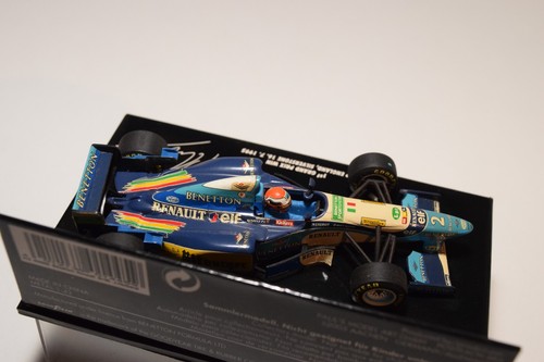 A91 1:43 MINICHAMPS 512 954302 BENETTON RENAULT 195 HERBERET F1 RACING CAR VNMIB - Picture 9 of 15