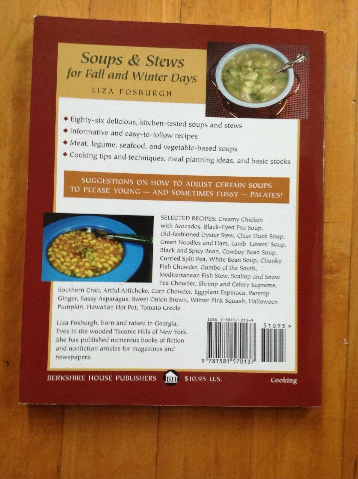Soups and Stews: For Fall and Winter Days by Liza Fosburgh (English) Paperback B