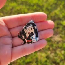 Anime MDZS Mo Dao Zu Shi Wei Wuxian Lan Wangji Metal Pin Badge Brooch Collcetion