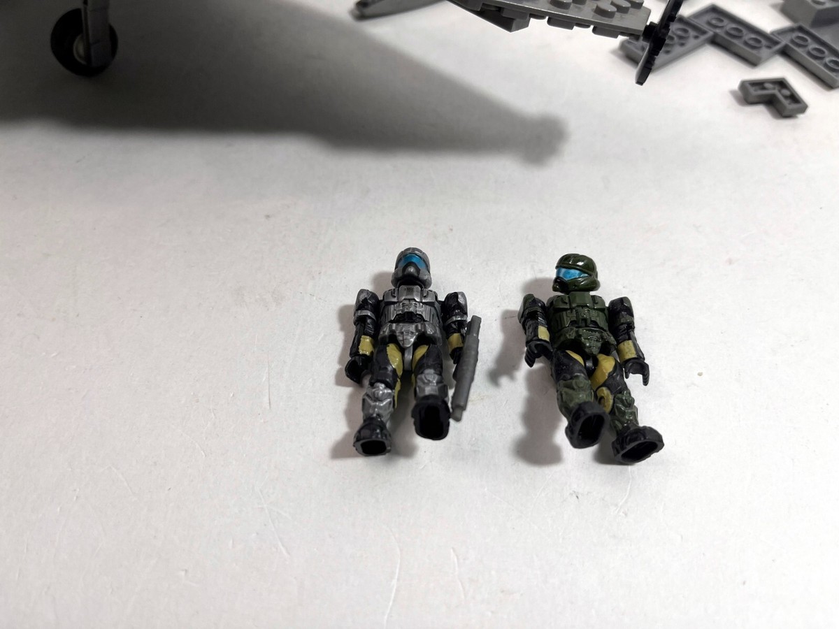 Mega Bloks Halo Partials LOT: Shortsword 96835 + Broadsword base