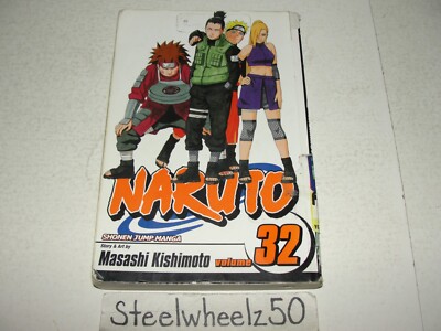 Naruto Volume #32 Manga Comic 2018 Viz Shonen Jump English Masashi