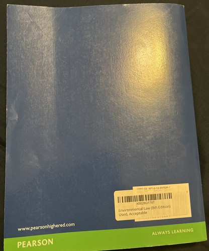 Environmental Law by , paperback - Picture 2 of 6