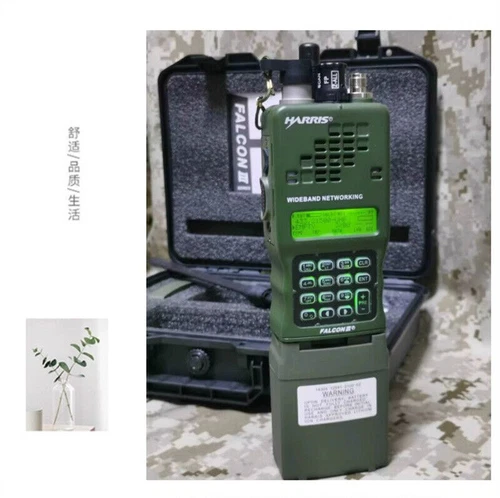 US Ware! HARRIS TCA PRC 152A Funkgerät 15W Metall VHF UHF KDU Tastatur Anzeigeeinheit - Bild 12 von 26