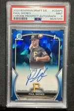 2023 Bowman Draft Sapphire 1st Paul Skenes AUTO /199 PSA 9 RC Pirates CDA-PS
