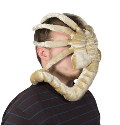 Alien Plüsch Facehugger Chestburster Plüschtier Stofftier Wurm Puppe Halloween