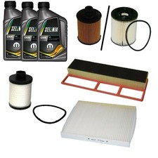 KIT TAGLIANDO FIAT 500 1.3 MULTIJET 75CV 55KW DAL 10/2007 + SELENIA WR 5W40