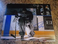 DUSTIN WOLF SIGNED 8 X 10 MATTE PHOTO EVERETT SILVERTIPS CALGARY FLAMES (C)