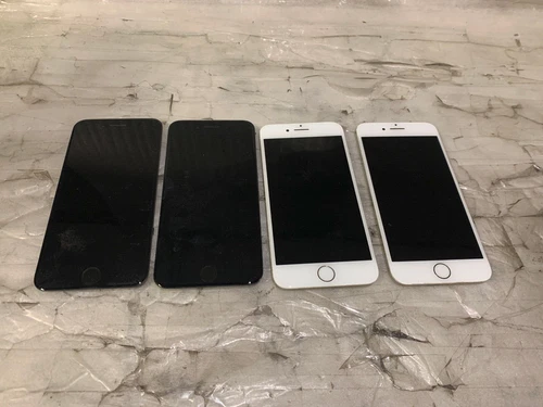Lot of 4 Apple iPhone 7 OEM Screen w/ EarPiece, Speaker & Sensor Assembly