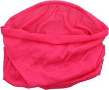 Motique Accessories Solid Seamless Tube Bandana Neck Gaiter