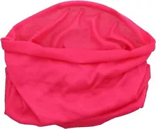 Motique Accessories Solid Seamless Tube Bandana Neck Gaiter