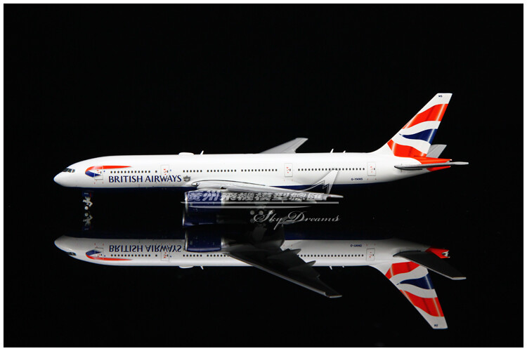 1:400 GeminiJets BRITISH AIRWAYS B777-200ER Airplane Diecast
